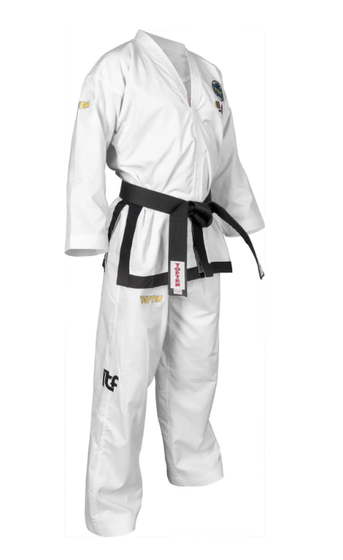 Taekwon-Do Master Dobok Premium Gold (ITF approved) 1-3dan.