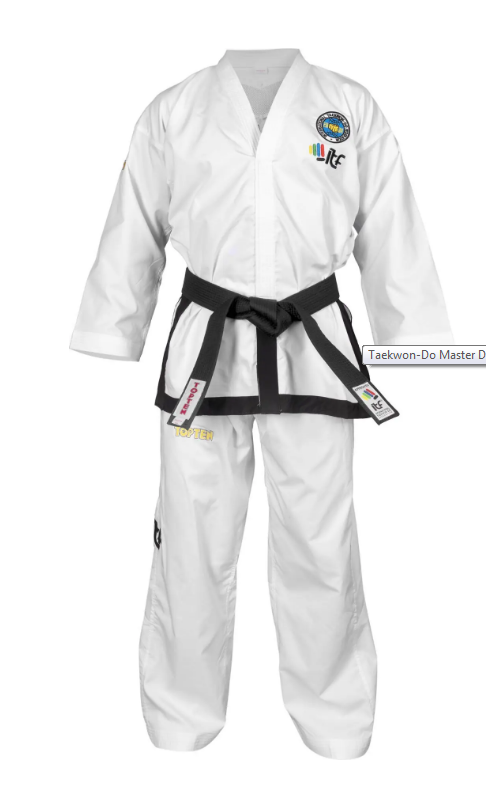 Taekwon-Do Master Dobok Premium Gold (ITF approved) 1-3dan.