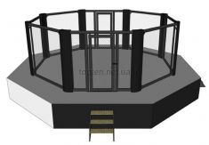      Top Ten MMA (7 x 7 m) "Sidewalk"  (100 cm) 2 